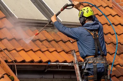 Démoussage et hydrofuge de toiture à Venas